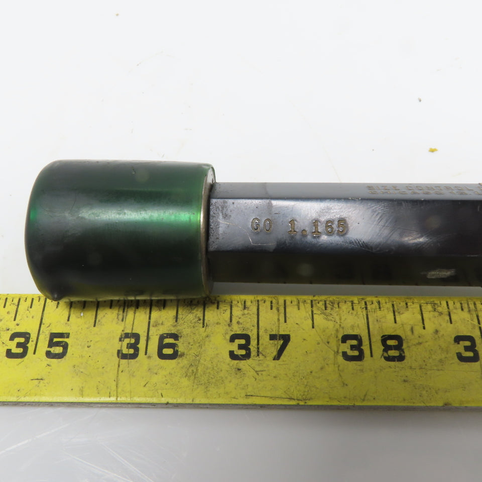 1.165 Go 1.268 No Go Smooth Pin Plug Gauge