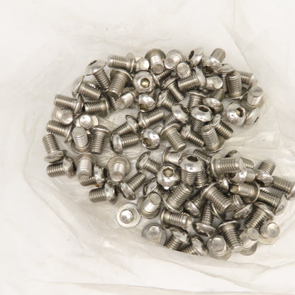 1/2-13 x 3/4" Button Socket Cap Screw Stainless Steel Lot Of 100