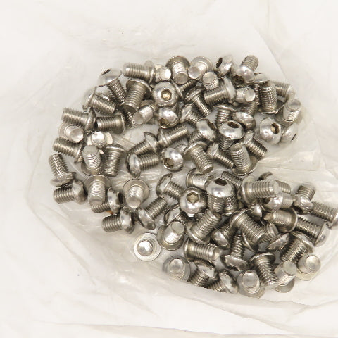 1/2-13 x 3/4" Button Socket Cap Screw Stainless Steel Lot Of 100