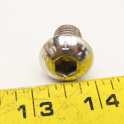 1/2-13 x 3/4" Button Socket Cap Screw Stainless Steel Lot Of 100
