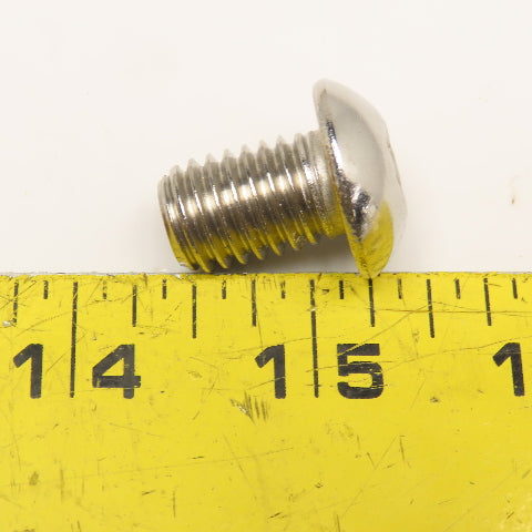 1/2-13 x 3/4" Button Socket Cap Screw Stainless Steel Lot Of 100