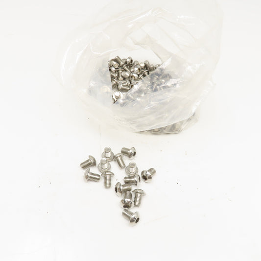 1/2-13 x 3/4" Button Socket Cap Screw Stainless Steel Lot Of 100