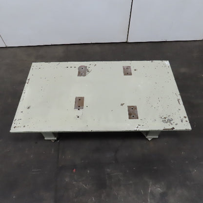 55" x 30-1/2" x 3/4" Thick Blanchard Ground Steel Top Machine Base Table