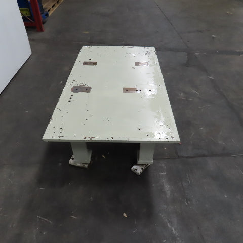 55" x 30-1/2" x 3/4" Thick Blanchard Ground Steel Top Machine Base Table
