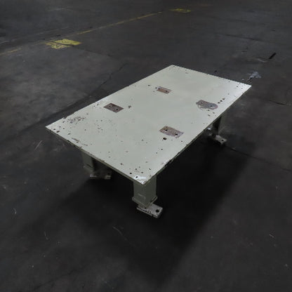 55" x 30-1/2" x 3/4" Thick Blanchard Ground Steel Top Machine Base Table