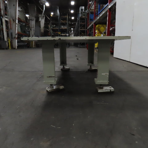 55" x 30-1/2" x 3/4" Thick Blanchard Ground Steel Top Machine Base Table