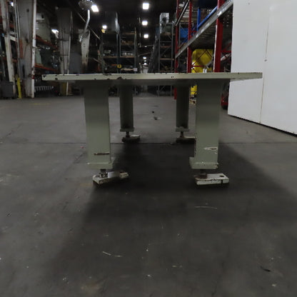 55" x 30-1/2" x 3/4" Thick Blanchard Ground Steel Top Machine Base Table