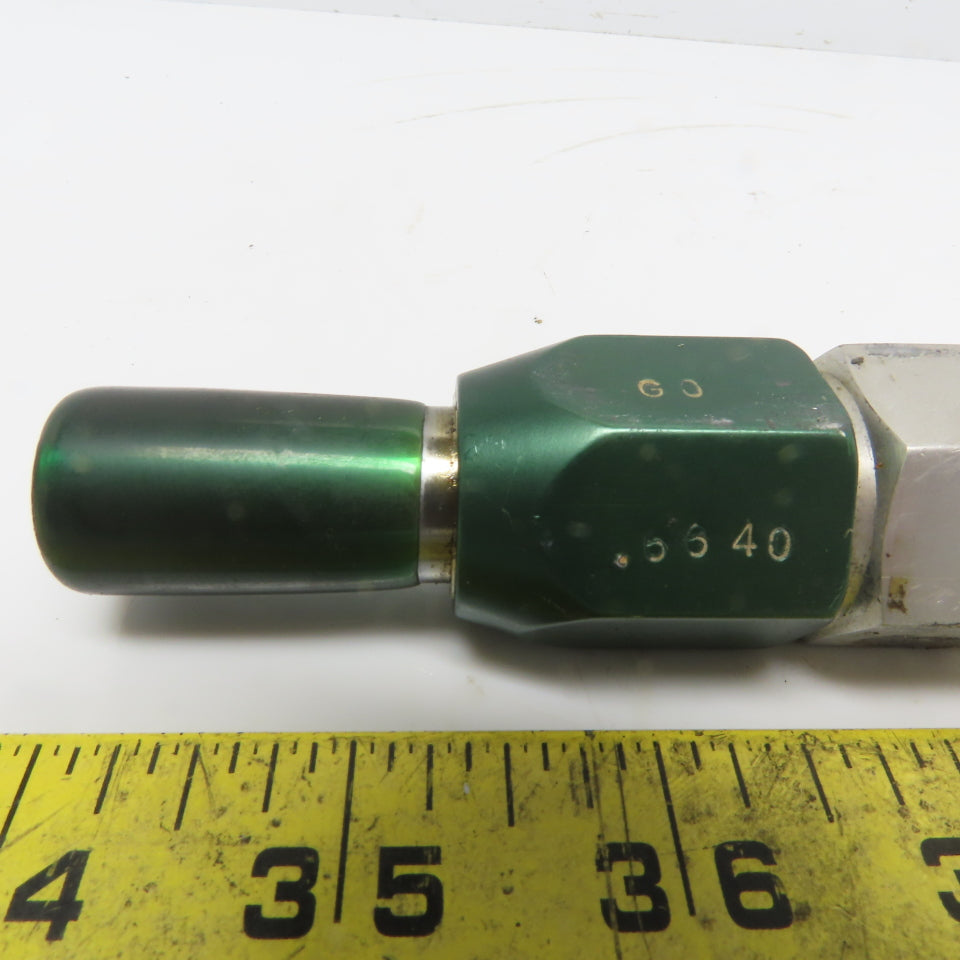 0.6640 Go 0.6650 No Go Smooth Pin Plug Gauge