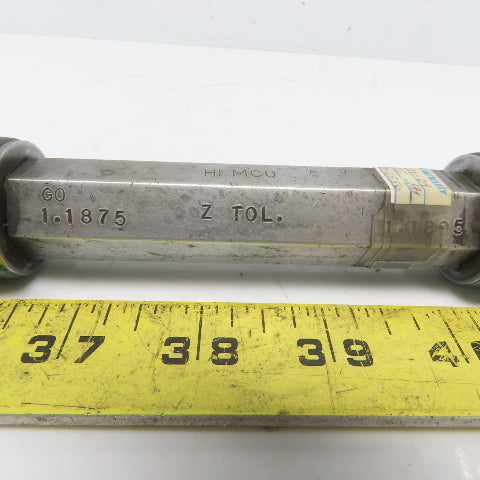 1.1875 Go 1.1895 No Go Smooth Pin Plug Gauge
