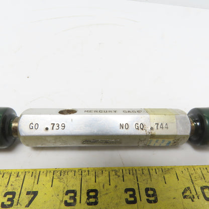 1.1875 Go 1.1895 No Go Smooth Pin Plug Gauge
