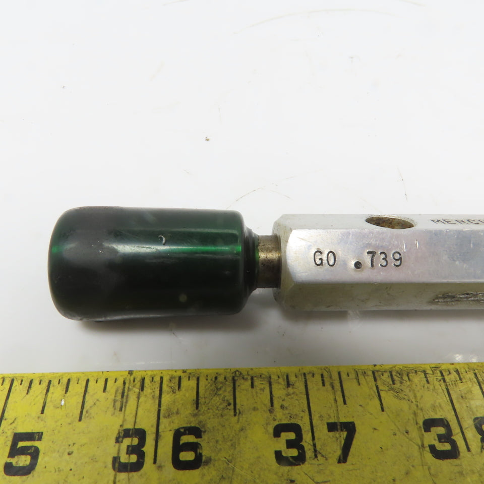 1.1875 Go 1.1895 No Go Smooth Pin Plug Gauge