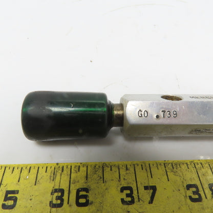 1.1875 Go 1.1895 No Go Smooth Pin Plug Gauge
