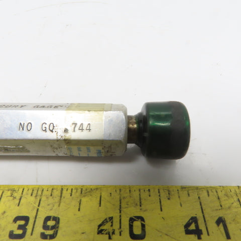 1.1875 Go 1.1895 No Go Smooth Pin Plug Gauge