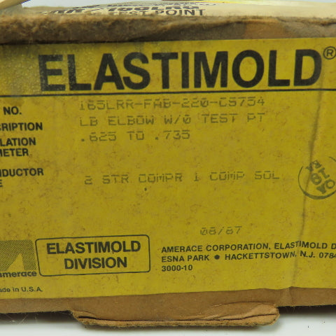 Elastimold 165LRR-FAB-220-CS754 Loadbreak Elbow W/O TP .625-.735 Diam.