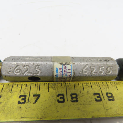 .625 Go .6255 No Go Smooth Pin Plug Gauge