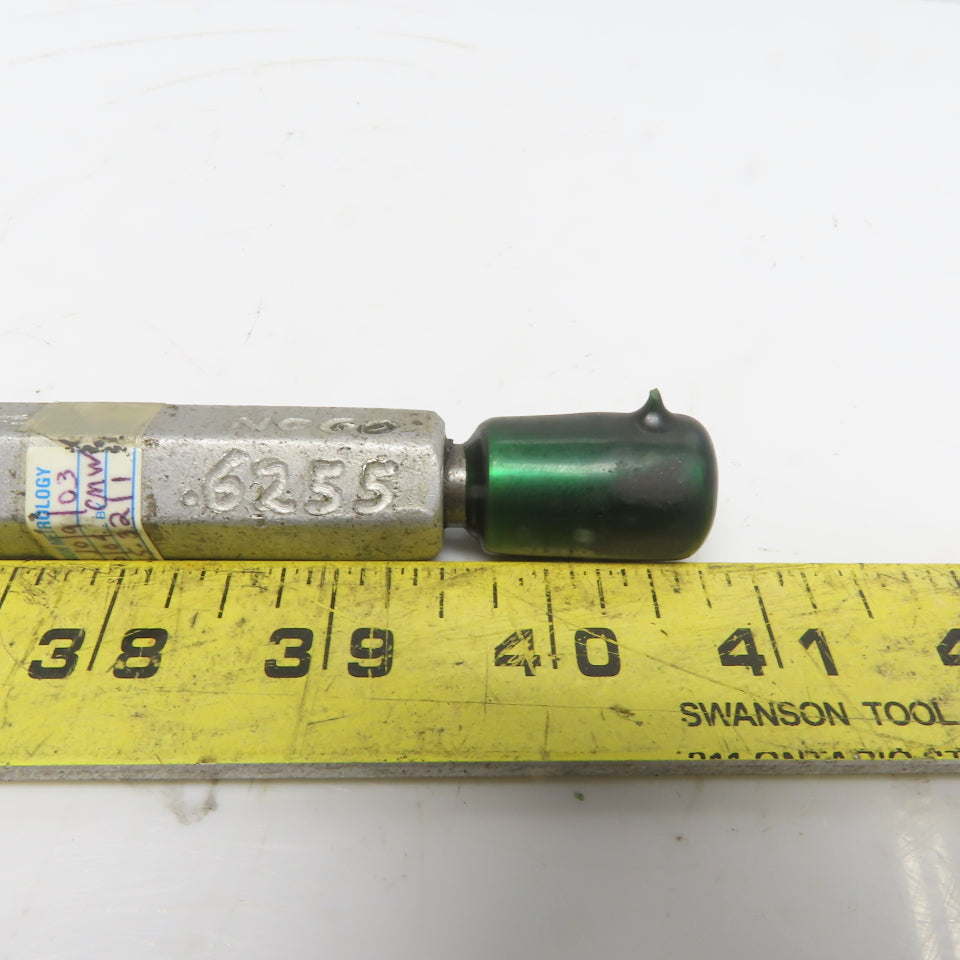 .625 Go .6255 No Go Smooth Pin Plug Gauge