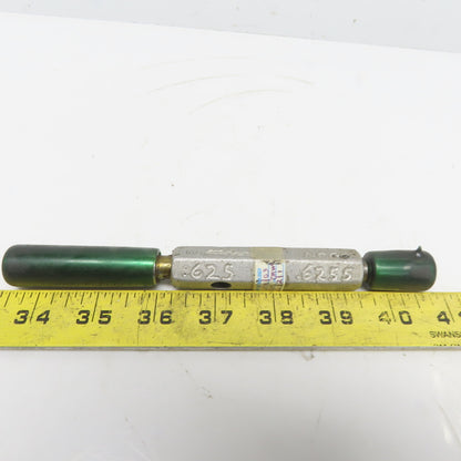 .625 Go .6255 No Go Smooth Pin Plug Gauge