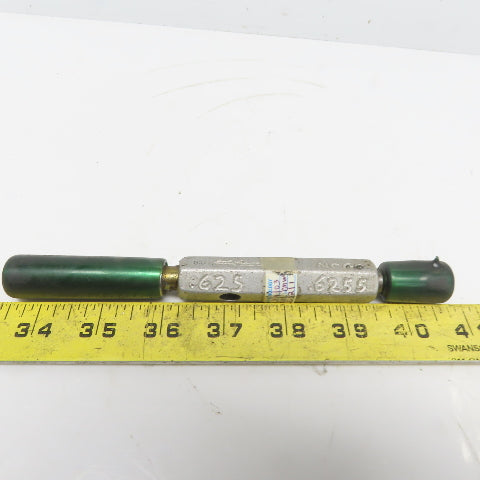 .625 Go .6255 No Go Smooth Pin Plug Gauge