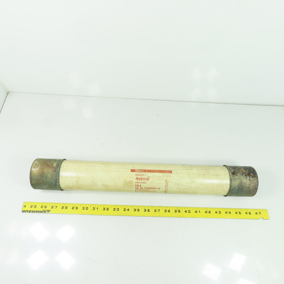 Gould A1550X80E-1D Shawmut 15.5KV 80E Amp Fuse