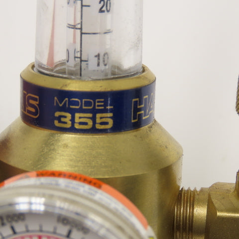Harris Model 355 Argon CO2 Flow Meter Regulator