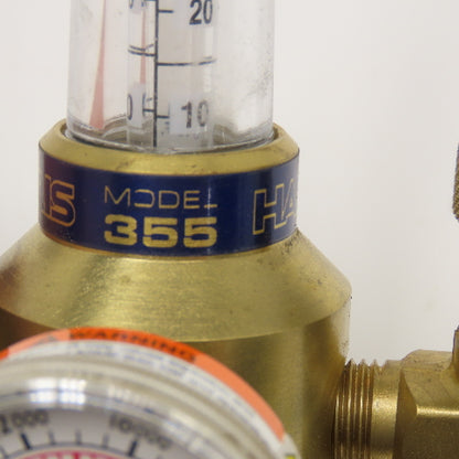 Harris Model 355 Argon CO2 Flow Meter Regulator