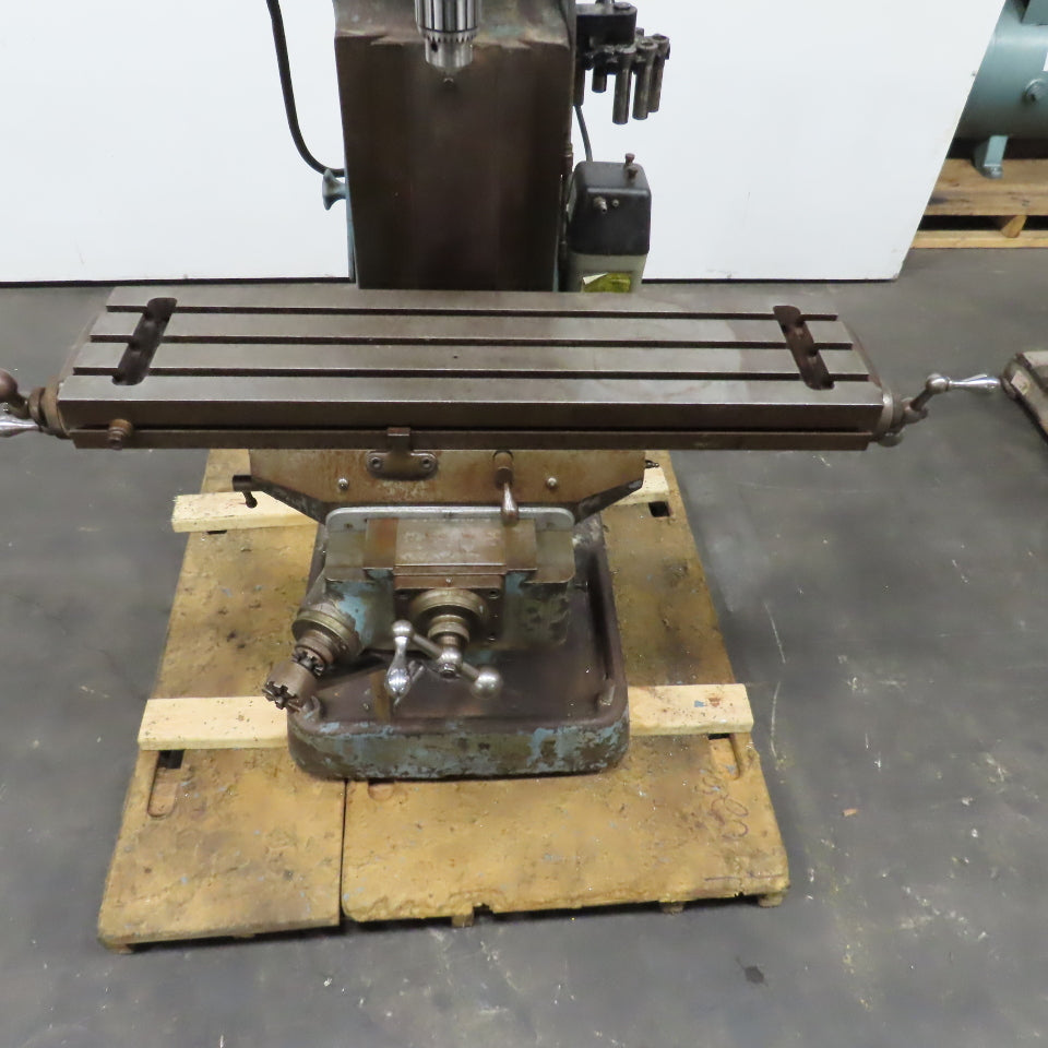 Bridgeport 24903 1HP Vertical Knee Milling Machine 230/460V 3PH 36" x 9" Table