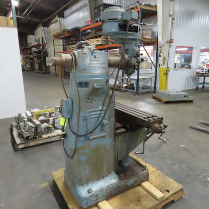 Bridgeport 24903 1HP Vertical Knee Milling Machine 230/460V 3PH 36" x 9" Table