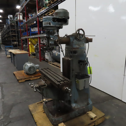 Bridgeport 24903 1HP Vertical Knee Milling Machine 230/460V 3PH 36" x 9" Table