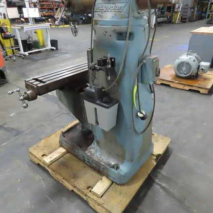 Bridgeport 24903 1HP Vertical Knee Milling Machine 230/460V 3PH 36" x 9" Table