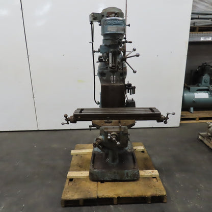 Bridgeport 24903 1HP Vertical Knee Milling Machine 230/460V 3PH 36" x 9" Table