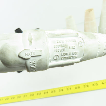 Crouse-hinds E1016 Series Cam-Lok Plug Insulator 600VAC 315A Lot Of 9