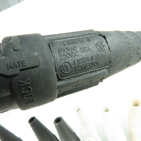 Crouse-hinds E1016 Series Cam-Lok Plug Insulator 600VAC 315A Lot Of 9