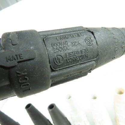 Crouse-hinds E1016 Series Cam-Lok Plug Insulator 600VAC 315A Lot Of 9