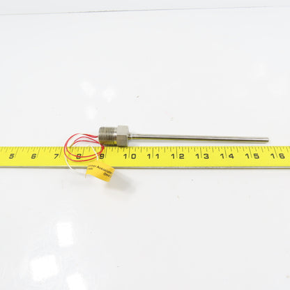 Pyromation Schlemmer R1T185L483-006-00-9HP22 RTD Temperature Sensor 6" Probe New
