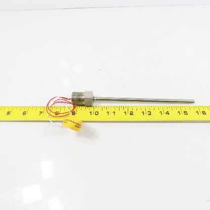 Pyromation Schlemmer R1T185L483-006-00-9HP22 RTD Temperature Sensor 6" Probe New
