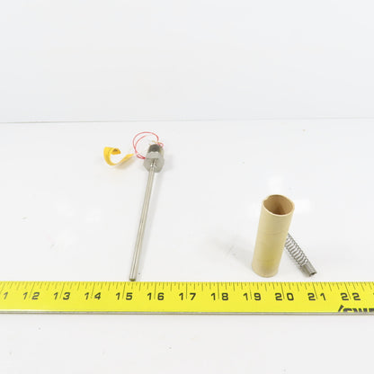Pyromation Schlemmer R1T185L483-006-00-9HP22 RTD Temperature Sensor 6" Probe New