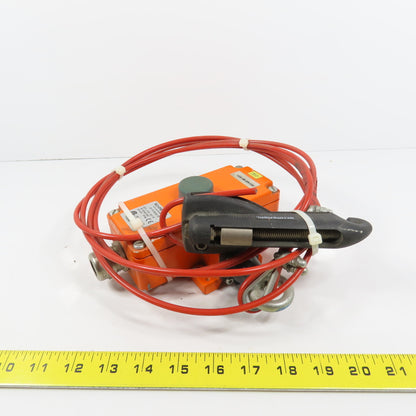 Schmersal ZS 75 S 2Ö/2S VD Emergency Pull-Wire Switch 300VAC W/ S 900