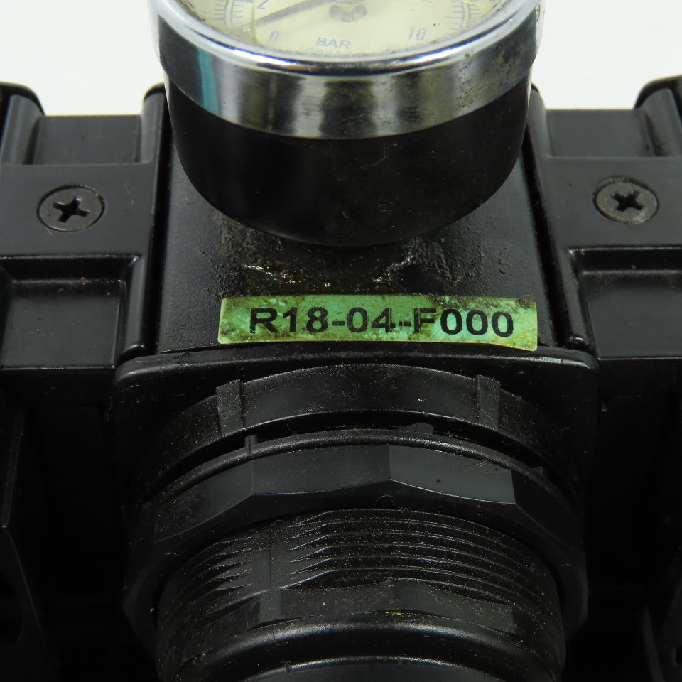 Wilkerson R18-04-F000 F18-04-SK00 Air Pressure Filter Regulator Lubricator 1/2"