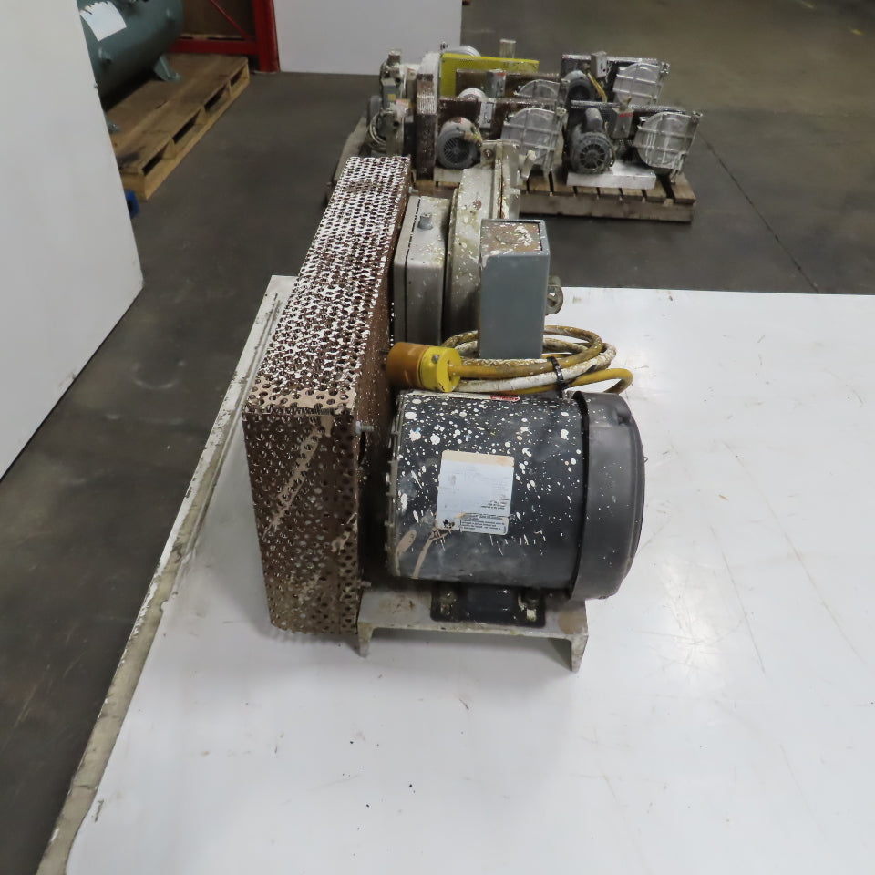 1/2HP Belt Drive Peristaltic Liquid Paint Chemical Fluid Pump 120V Single Phase