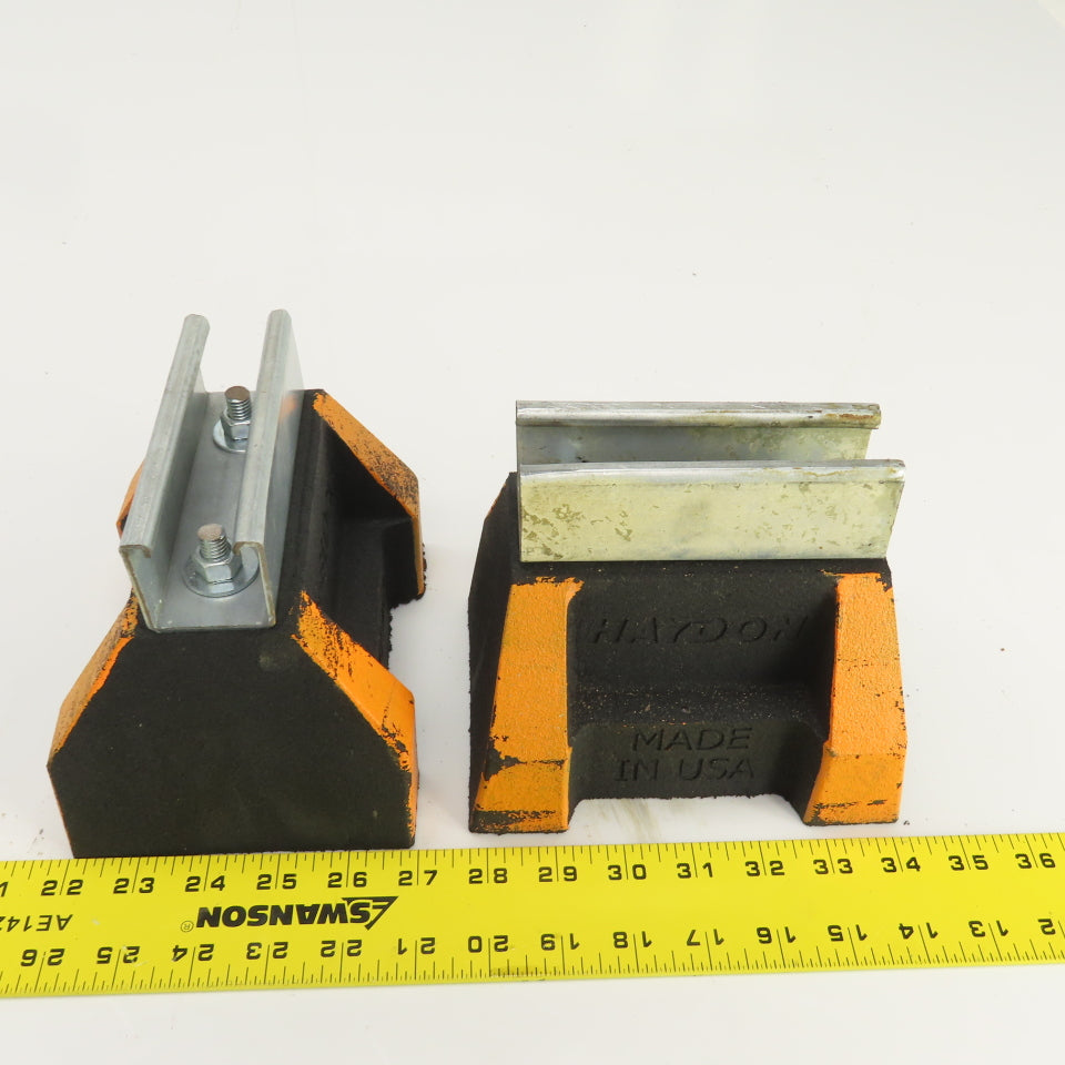 Haydon HBM-5-H-132 H-Block Mini Single Pipe Rooftop Strut Support Lot Of 2