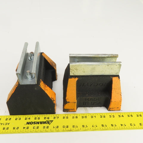 Haydon HBM-5-H-132 H-Block Mini Single Pipe Rooftop Strut Support Lot Of 2