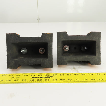 Haydon HBM-5-H-132 H-Block Mini Single Pipe Rooftop Strut Support Lot Of 2