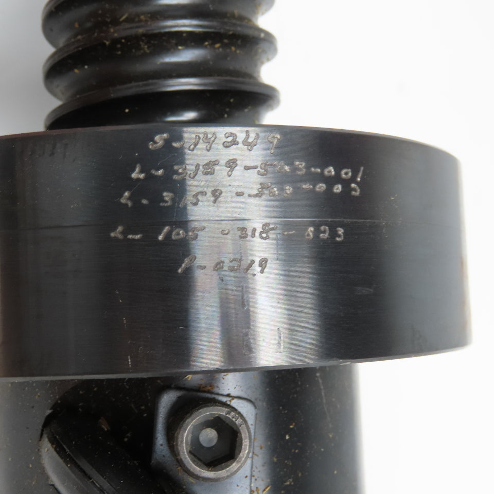 Ball Screw & Nut 2-1/4" OD Single Start 1/2" Pitch 34" Screw Length 42" OAL