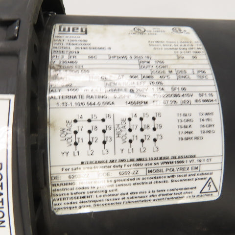 Cincinnati PB-9 .25HP Cast Aluminum Direct Drive Pressure Blower 9" 230/460V 3PH