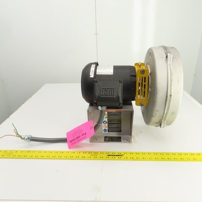 Cincinnati PB-9 .25HP Cast Aluminum Direct Drive Pressure Blower 9" 230/460V 3PH