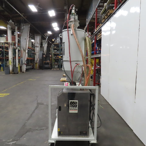 Cincinnati Milacron DD-110 Drying Hopper & Heated Dryer 480V 1PH W/Vacuum Loader