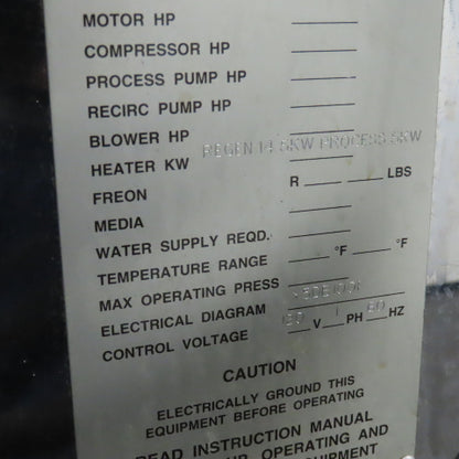 Cincinnati Milacron DD-110 Drying Hopper & Heated Dryer 480V 1PH W/Vacuum Loader