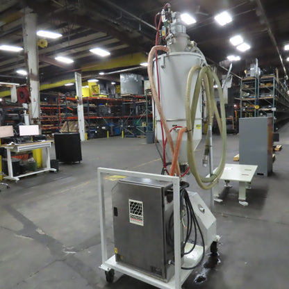 Cincinnati Milacron DD-110 Drying Hopper & Heated Dryer 480V 1PH W/Vacuum Loader
