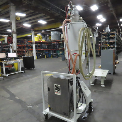 Cincinnati Milacron DD-110 Drying Hopper & Heated Dryer 480V 1PH W/Vacuum Loader