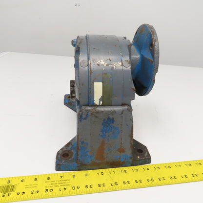 Boston 30:1 Gear Reducer C-Face Mount Parallel Thru Shaft Output 58RPM